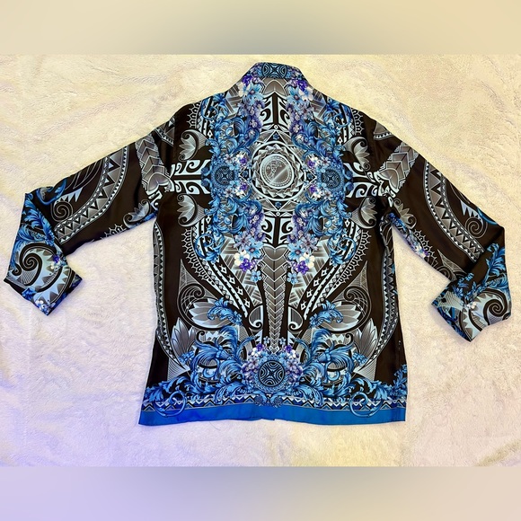 Versace SILK Men’s Shirt Size 38 - Picture 7 of 8